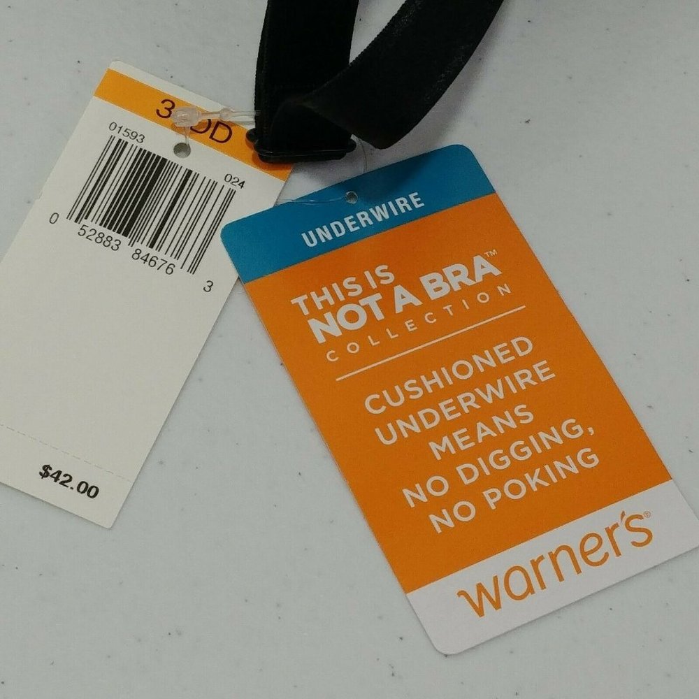 Warner’s Women’s This Is Not A Bra Full-Coverage Underwire Bra 34DD - Picture 6 of 8